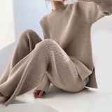 VÊTURO Rib-Knit Sweater And Pant Set By Lilith Thorne