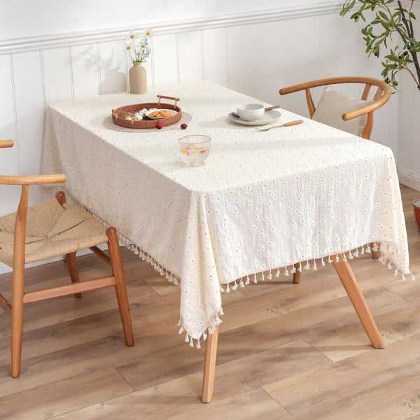 Sunny Daisy Tablecloth