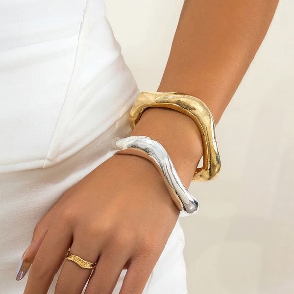 Fluid Charm Cuff