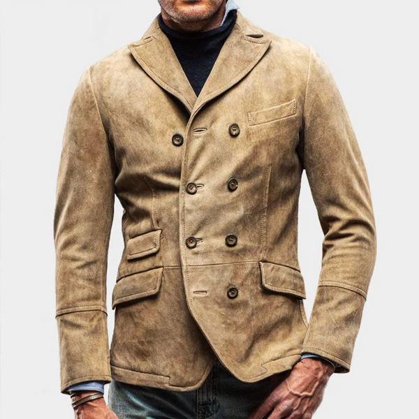 AVERY-SAINT HERITAGE DOUBLE-BREASTED BLAZER