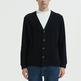 Cotton Blend Button-Through Cardigan