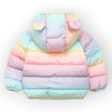 Rainbow Bear Puffer Jacket