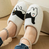 Purrfect Pair: Cheeky Cat Slippers