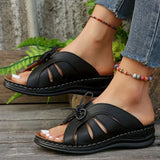 Comfortable Bowtie Slide Sandals