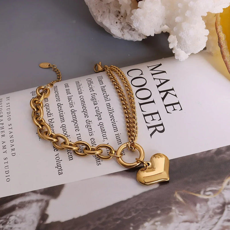 Ophelia Heart Bracelet