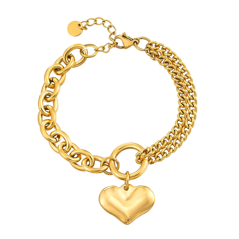 Ophelia Heart Bracelet