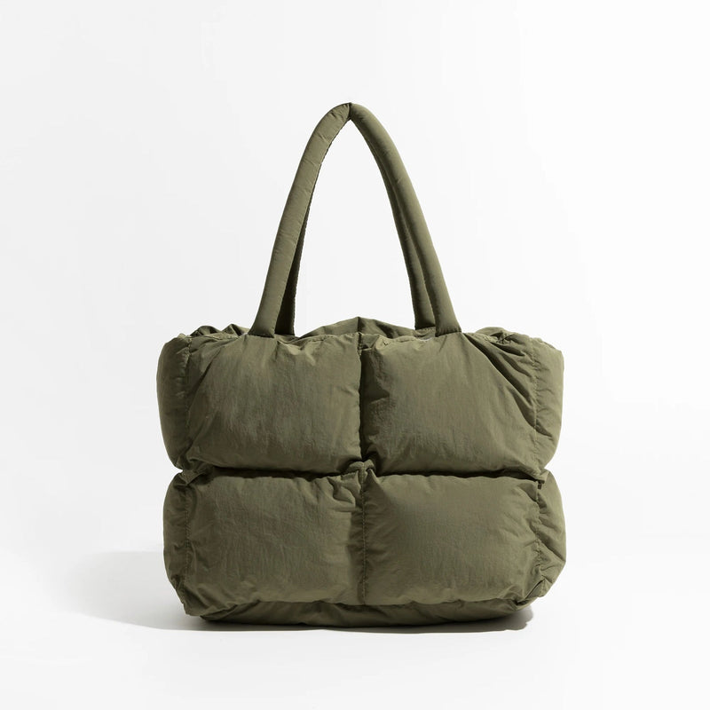 Padded Quilted Tote Bag