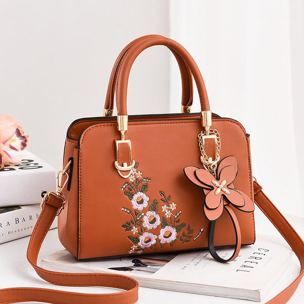 BlossomEase Casual Flower Handbag