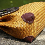 Nature's Embrace Bamboo Handbag