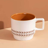 Chic Sunday Porcelain - Mid-Century Modern Retro Coffee Cups