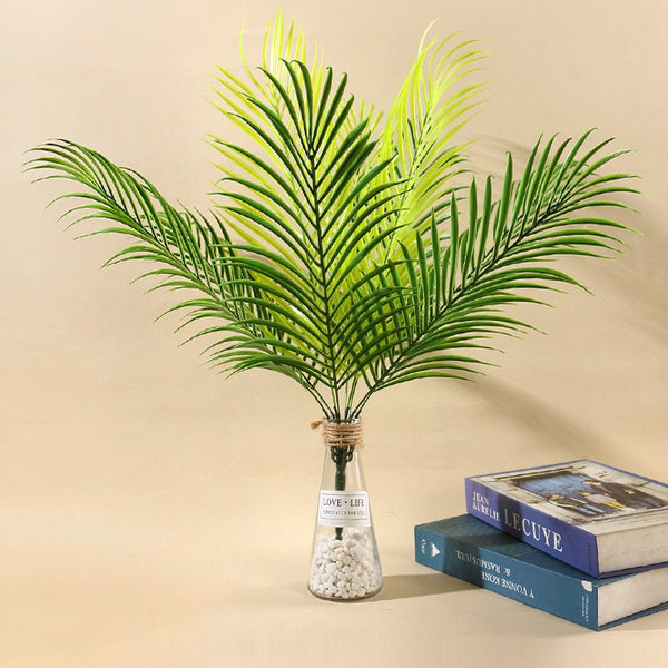 9 Leaves Artificial Cycas Tree Branch