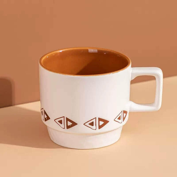 Chic Sunday Porcelain - Mid-Century Modern Retro Coffee Cups