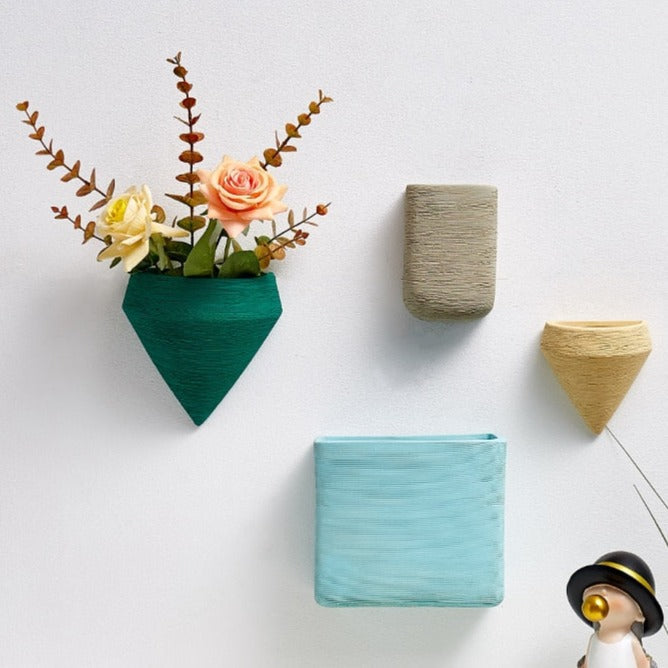 Minimalistic Color Wall Hanging Plant Vase