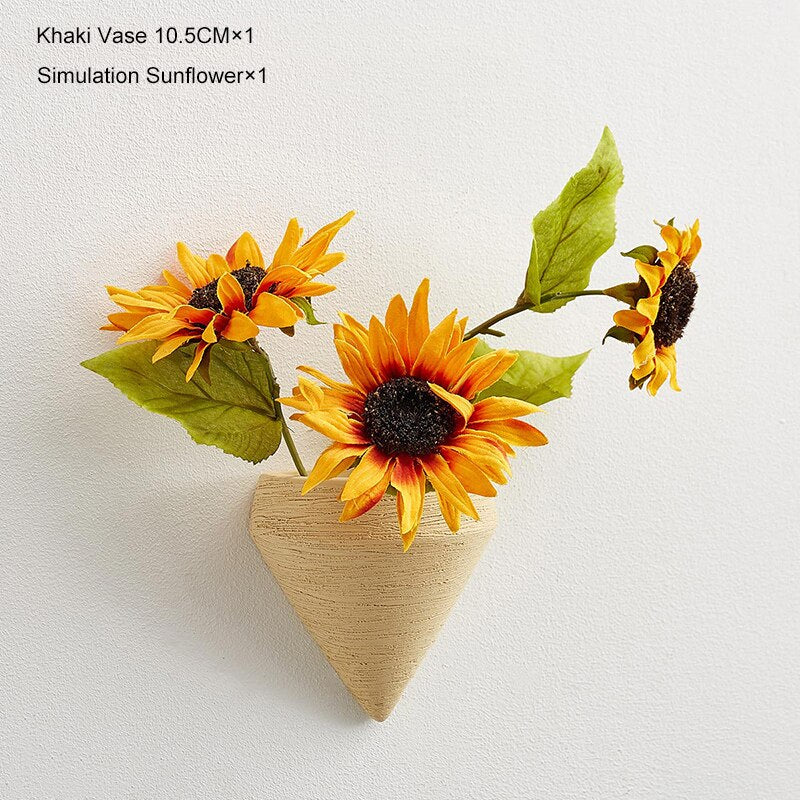 Minimalistic Color Wall Hanging Plant Vase