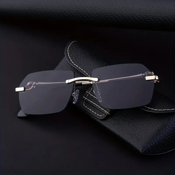 Rimless Retro Shields