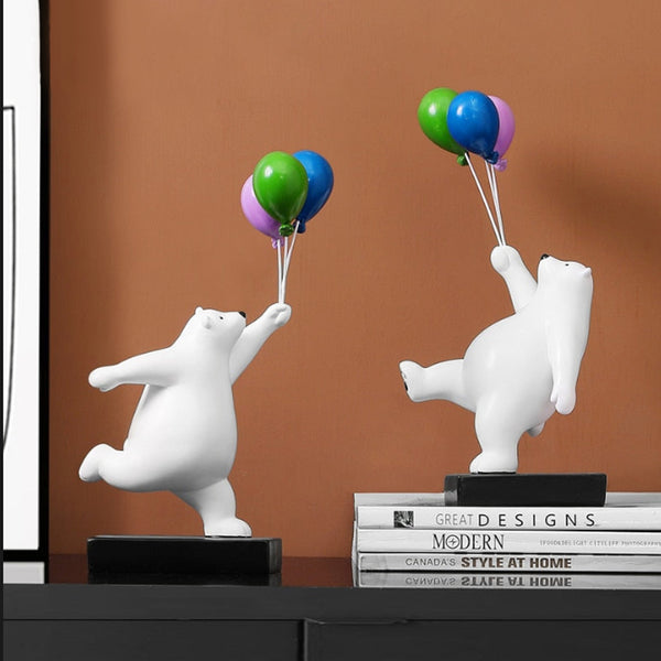 Balloon Bear Shelf Sculpture